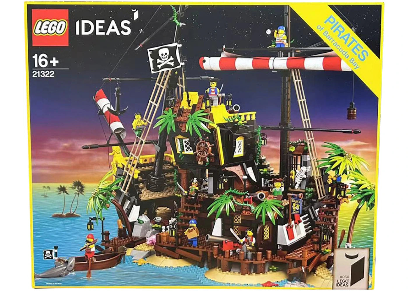 LEGO Ideas Pirates of Barracuda Bay Set 21322 - vue 360
