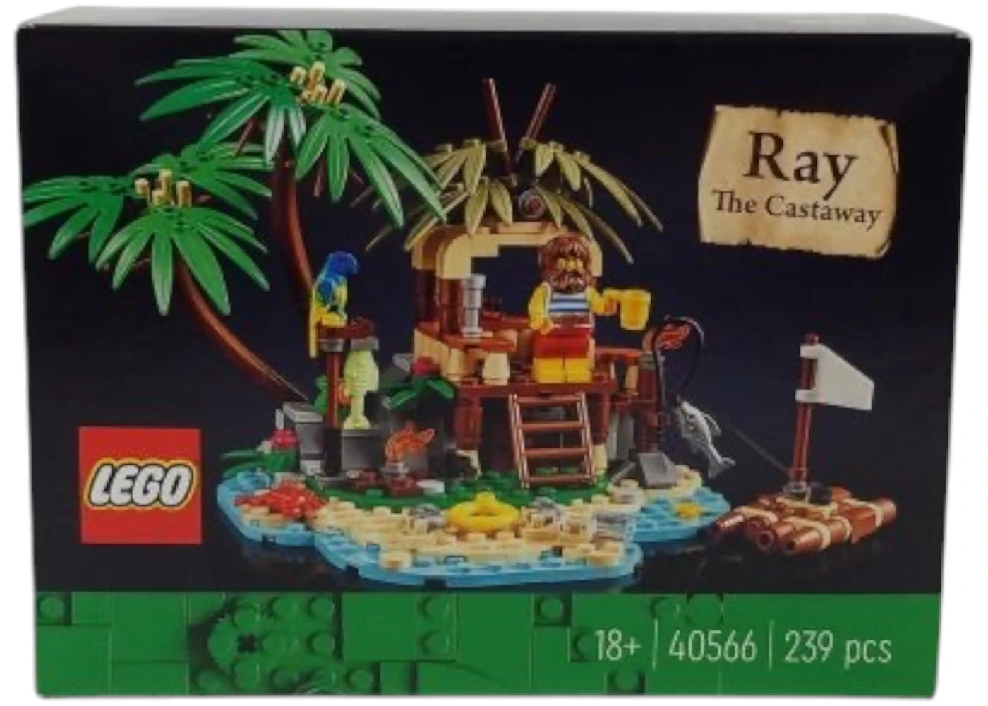 LEGO Ideas Ray the Castaway Set 40566 - vue 360