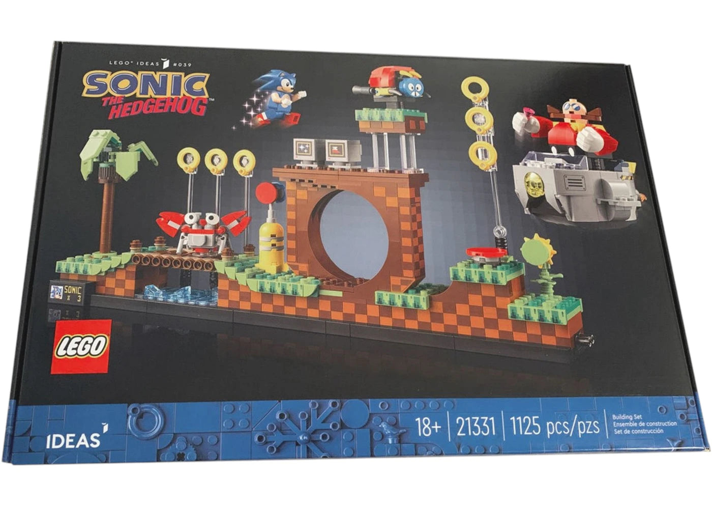 LEGO Ideas Sonic The Hedgehog Green Hill Zone Set 21331