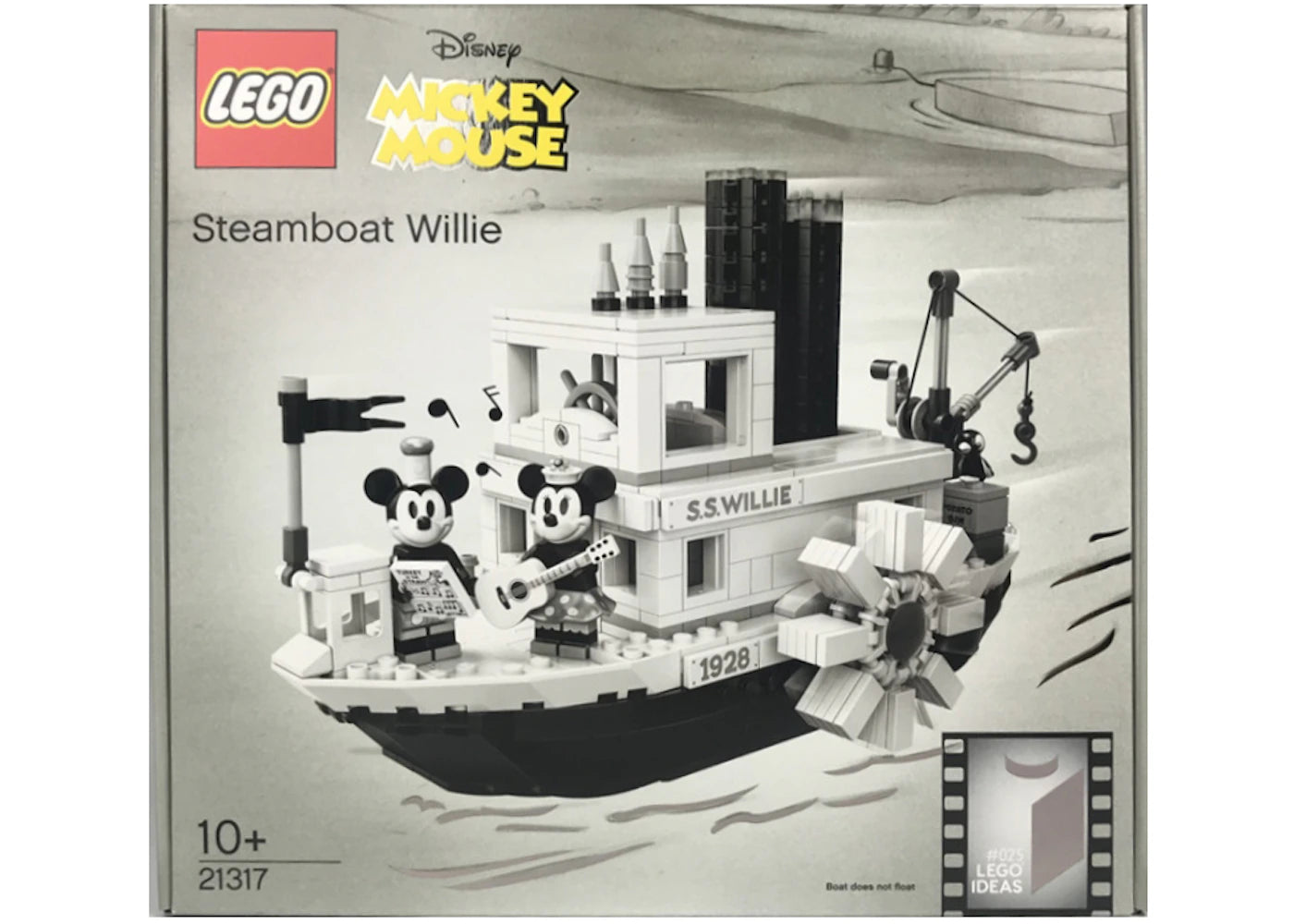LEGO Ideas Steamboat Willie Set 21317