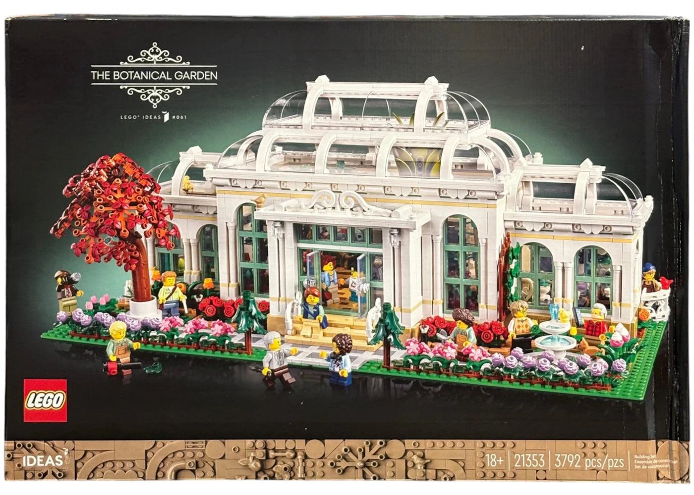LEGO Ideas The Botanical Garden Set 21353 - vue 360