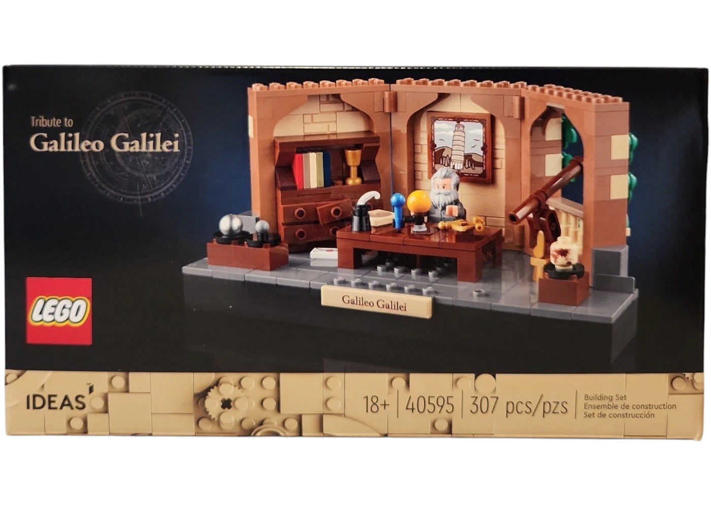 LEGO Ideas Tribute to Galileo Galilei Set 40595 - vue 360