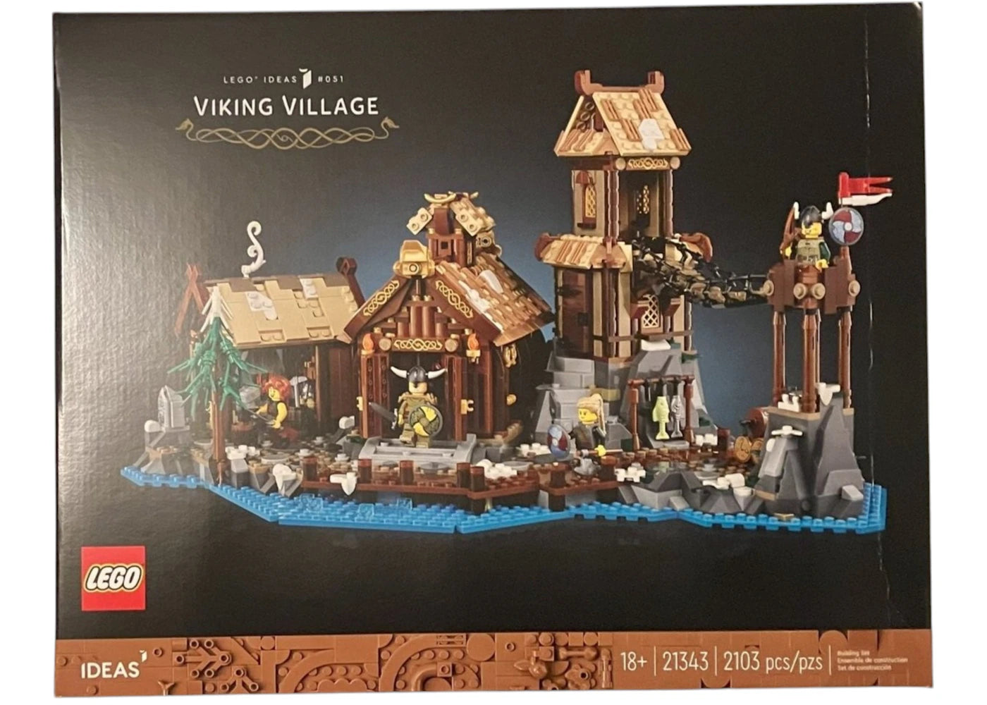 LEGO Ideas Viking Village Set 21343 - vue 360