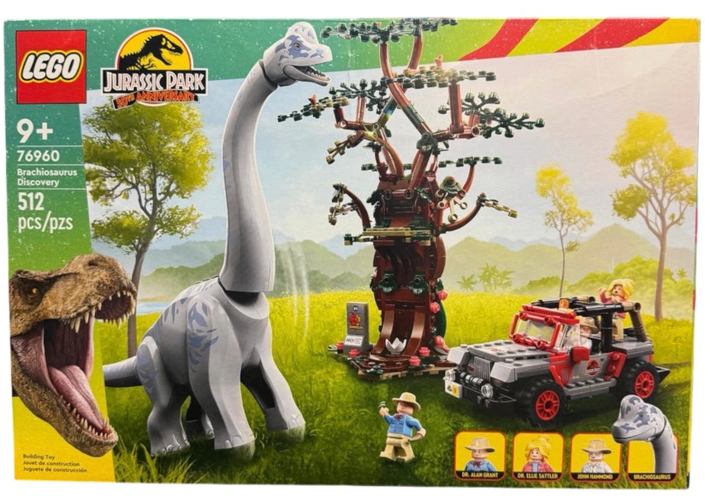LEGO Jurassic Park 10th Anniversary Brachiosaurus Discovery Set 76960 - authentic LEGO building set