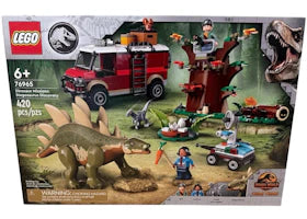LEGO Jurassic World Dinosaur Missions: Stegosaurus Discovery Set 76965 - vue 360
