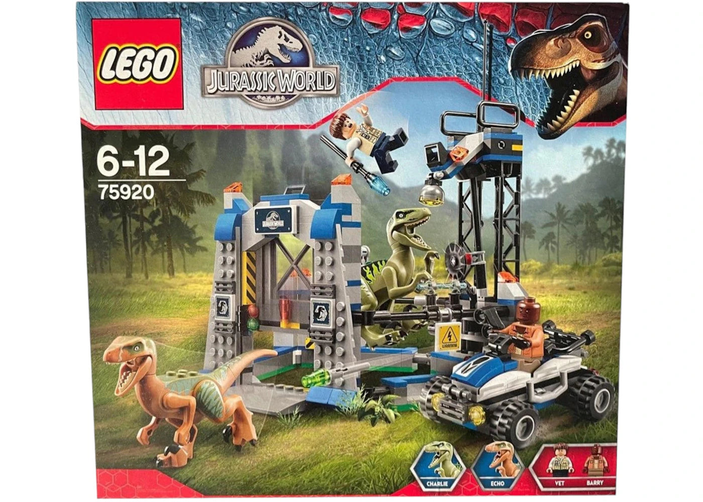 LEGO Jurassic World Raptor Escape Set 75920 - vue 360