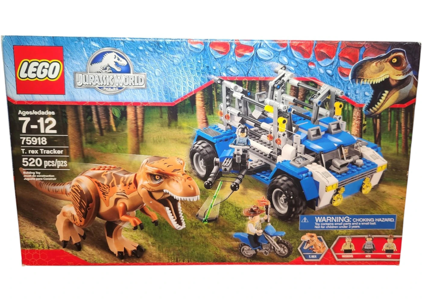 LEGO Jurassic World T.rex Tracker Set 75918