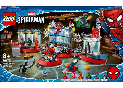LEGO Marvel Attack on the Spider Lair Set 76175 - authentic LEGO building set