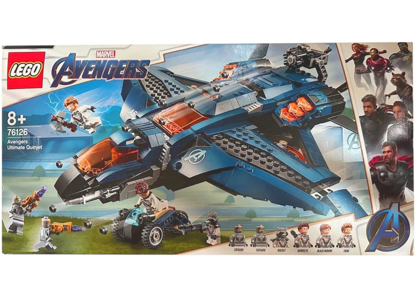 LEGO Marvel Avengers Ultimate Quinjet Set 76126