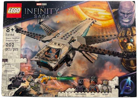 LEGO Marvel Infinity Saga Black Panter Dragon Flyer Set 76186 - vue 360