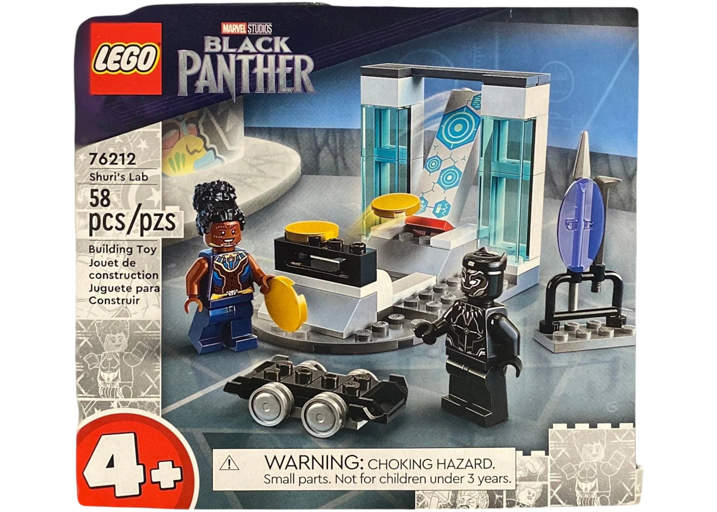 LEGO Marvel Studios Black Panther Shuri's Lab Set 76212 - vue 360