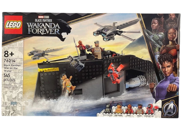 LEGO Marvel Studios Black Panther Wakanda Forever Black Panther: War on the Water Set 76214 - authentic LEGO building set