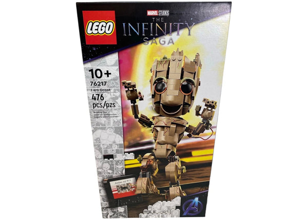 LEGO Marvel Studios Infinity Saga I am Groot Set 76217 - authentic LEGO building set