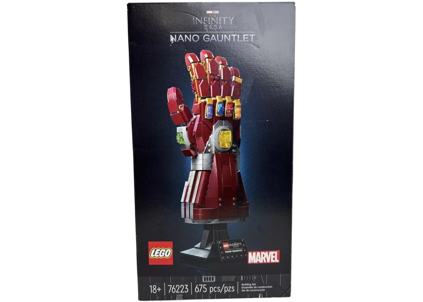 LEGO Marvel Studios The Infinity Saga Nano Gauntlet Set 76223 - vue 360