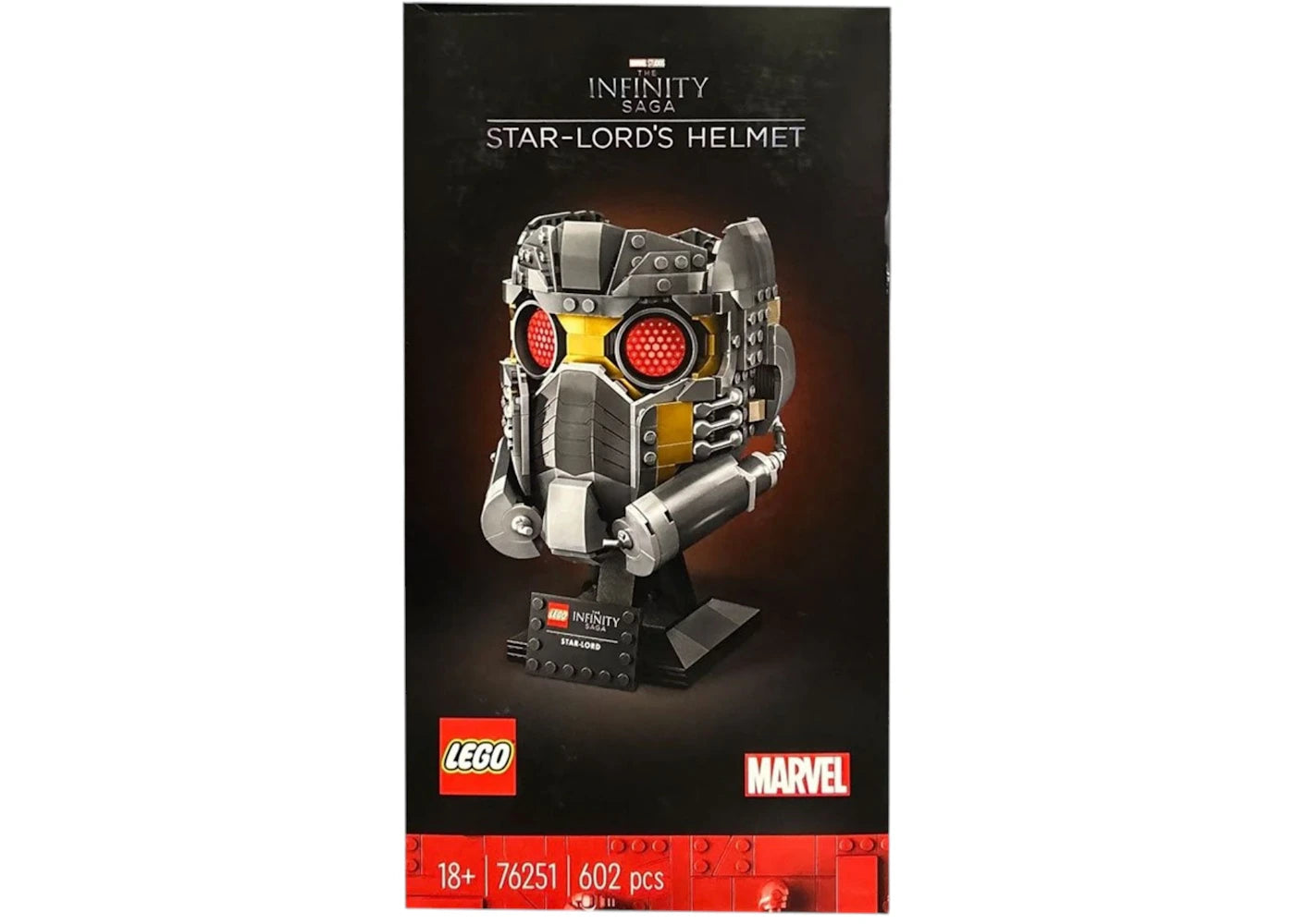 LEGO Marvel Studios The Infinity Saga Star-Lord's Helmet Set 76251