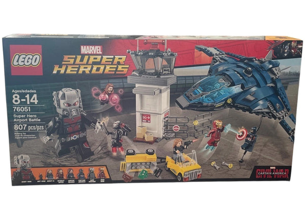 LEGO Marvel Super Hero Airport Battle Set 76051 - authentic LEGO building set