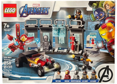 LEGO Marvel Super Heroes Iron Man Waffenkammer Set 76167