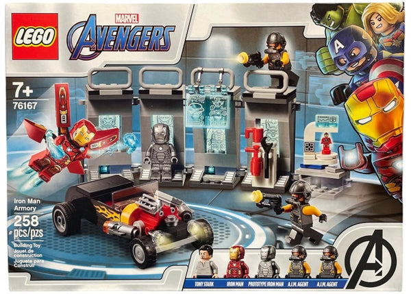LEGO Marvel Super Heroes Iron Man Armory Set 76167 - authentic LEGO building set
