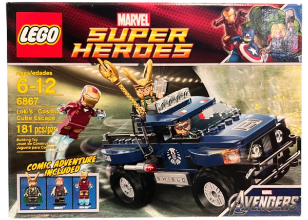 LEGO Marvel Super Heroes Loki's Cosmic Cube Escape Set 6867 - authentic LEGO building set