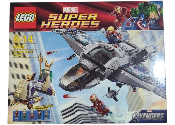 LEGO Marvel Super Heroes Quinjet Aerial Battle Set 6869 - authentic LEGO building set