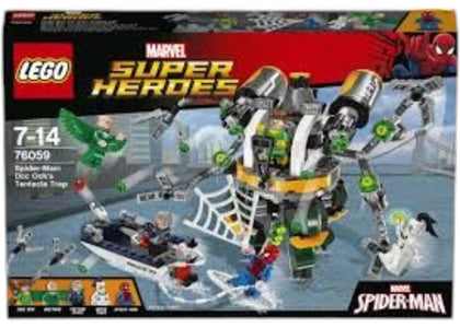 LEGO Marvel Super Heroes Spider-Man: Doc Ock's Tentacle Trap Set 76059 - authentic LEGO building set