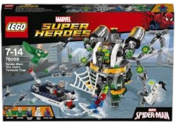 LEGO Marvel Super Heroes Spider-Man: Doc Ock's Tentacle Trap Set 76059 - authentic LEGO building set