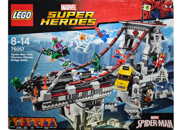 LEGO Marvel Super Heroes Spider-Man: Web Warriors Ultimate Bridge Battle Set 76057 - authentic LEGO building set