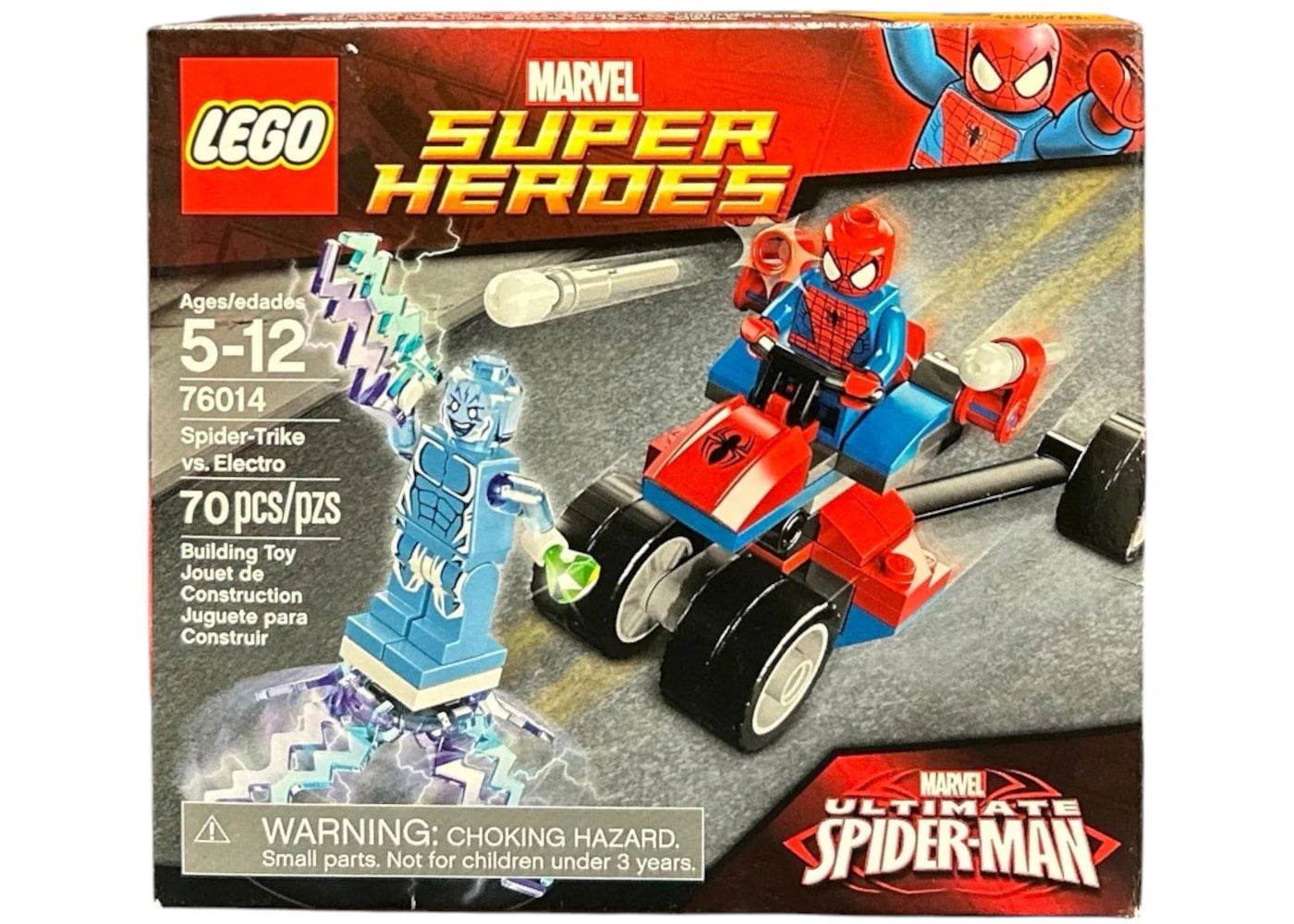 LEGO Marvel Super Heroes Spider-Trike vs. Electro Set 76014 - vue 360