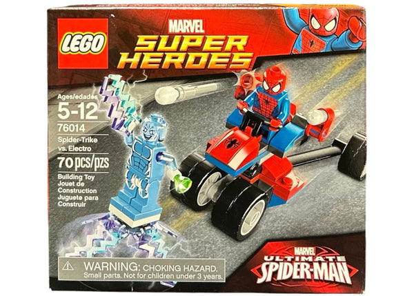 LEGO Marvel Super Heroes Spider-Trike vs. Electro Set 76014 - authentic LEGO building set
