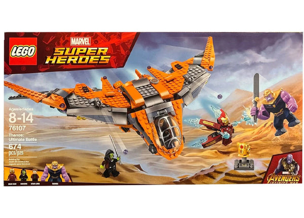 LEGO Marvel Super Heroes Thanos: Ulltimate Battle Set 76107 - authentic LEGO building set