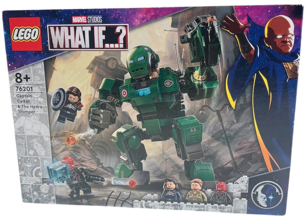 LEGO Marvel What If...? Captain Carter & The Hydra Stomper Set 76201 - authentic LEGO building set