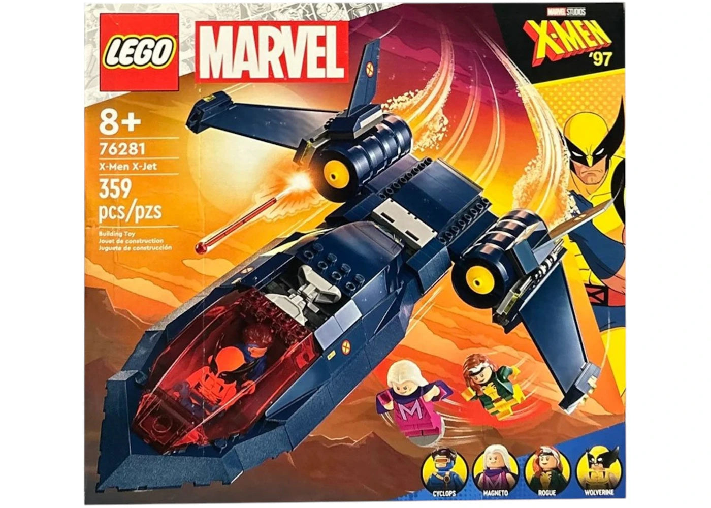 LEGO Marvel X-Men X-Jet Set 76281