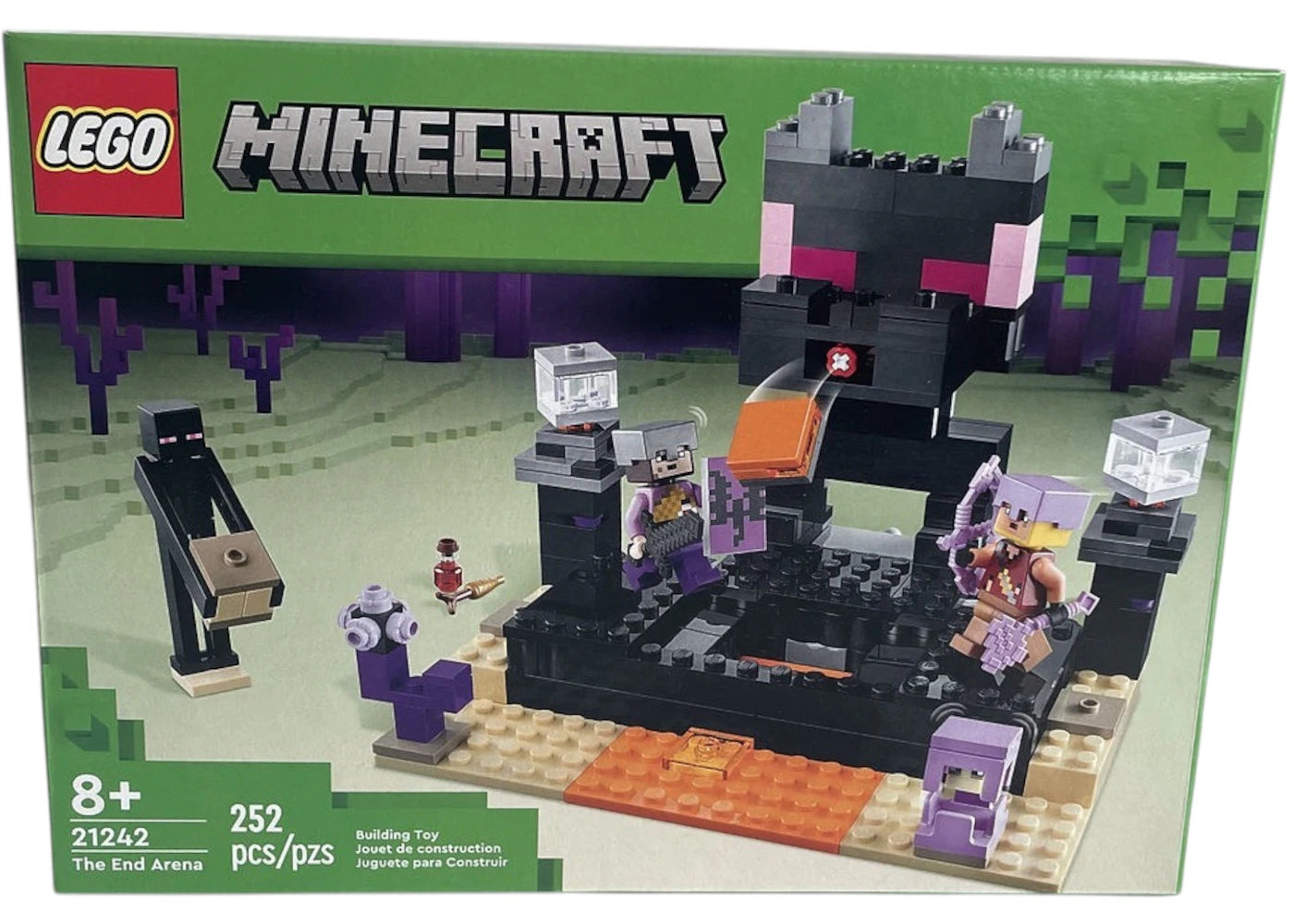 LEGO Minecraft The End Arena Set 21242 - authentic LEGO building set