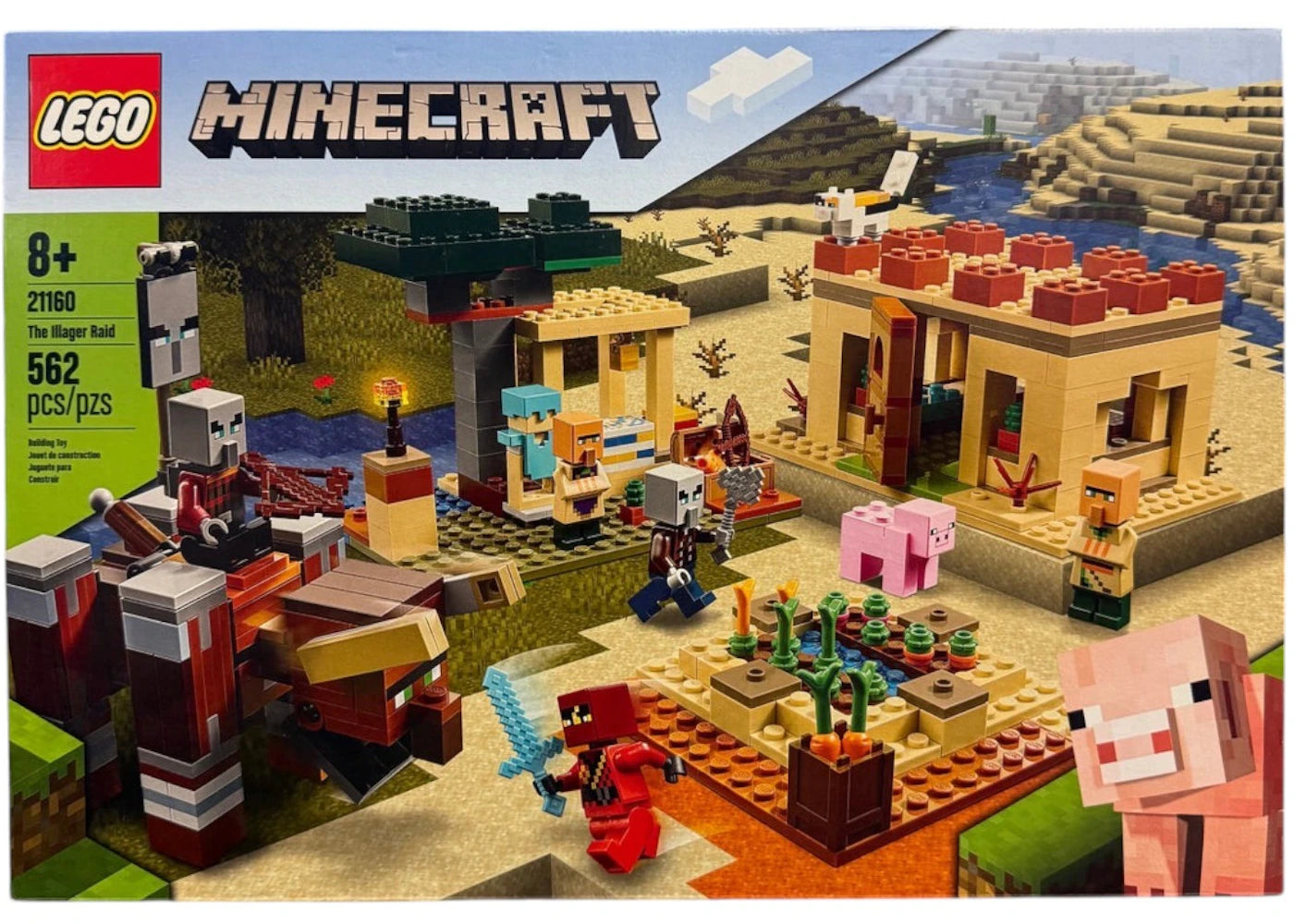 LEGO Minecraft The Villager Raid Set 21160 - vue 360
