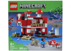 LEGO Minecraft The Mooshroom House Set 21270 - vue 360