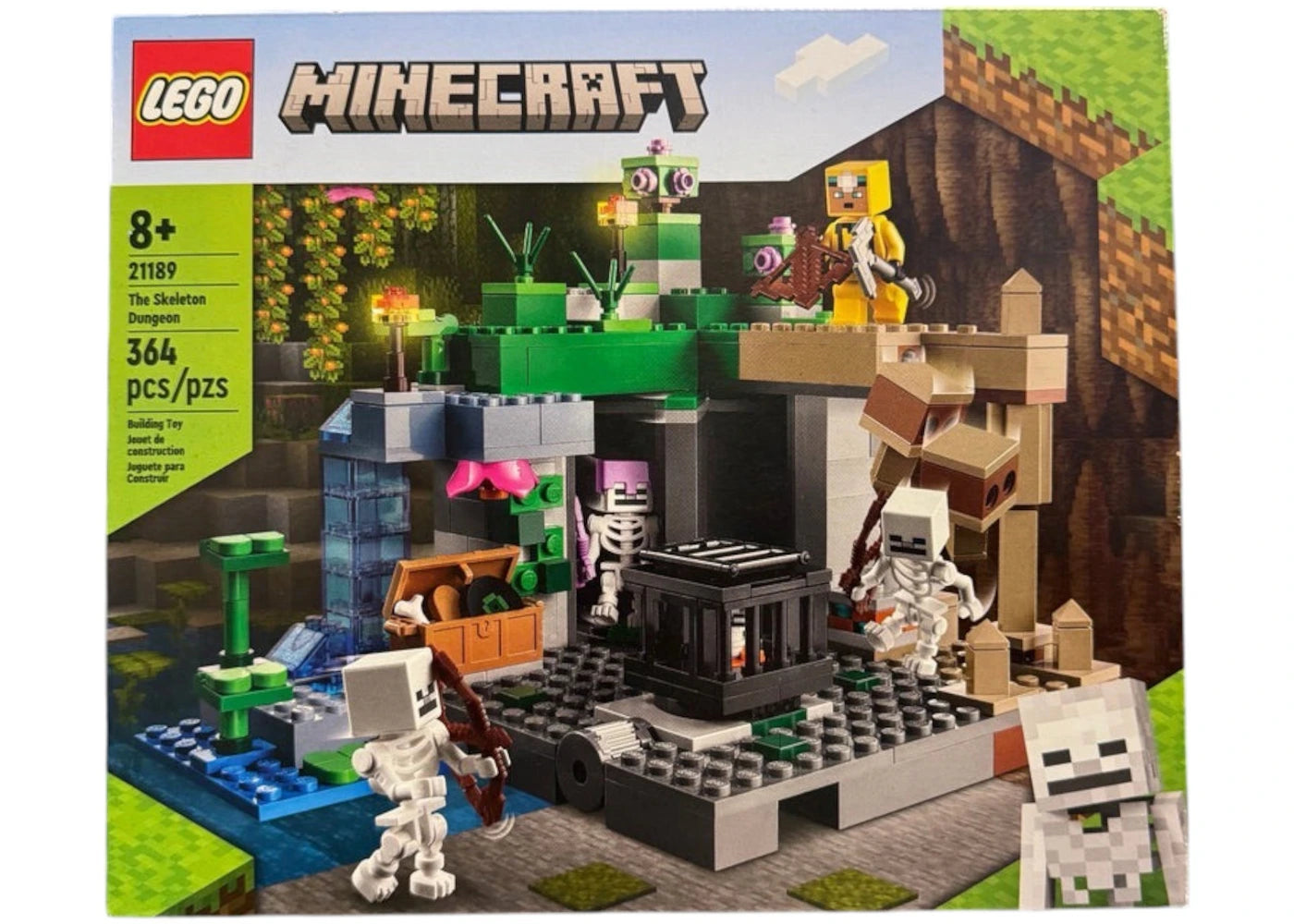 LEGO Minecraft The Skeleton Dungeon Set 21189 - authentic LEGO building set