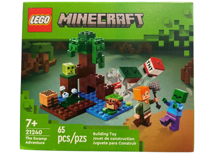 LEGO Minecraft The Swamp Adventure Set 21240 - authentic LEGO building set