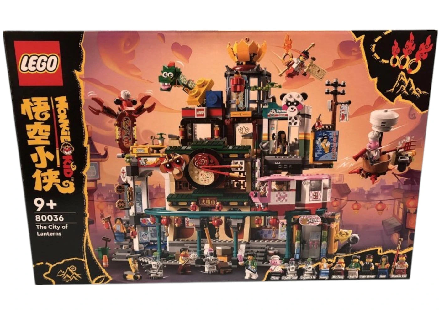 LEGO Monkie Kid The City Of Lanterns Set 80036 - vue 360