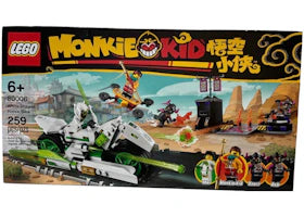 LEGO Monkie Kid White Dragon Horse Bike Set 80006 - vue 360