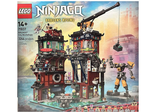 LEGO NINJAGO City Workshops Set 71837 - authentic LEGO building set