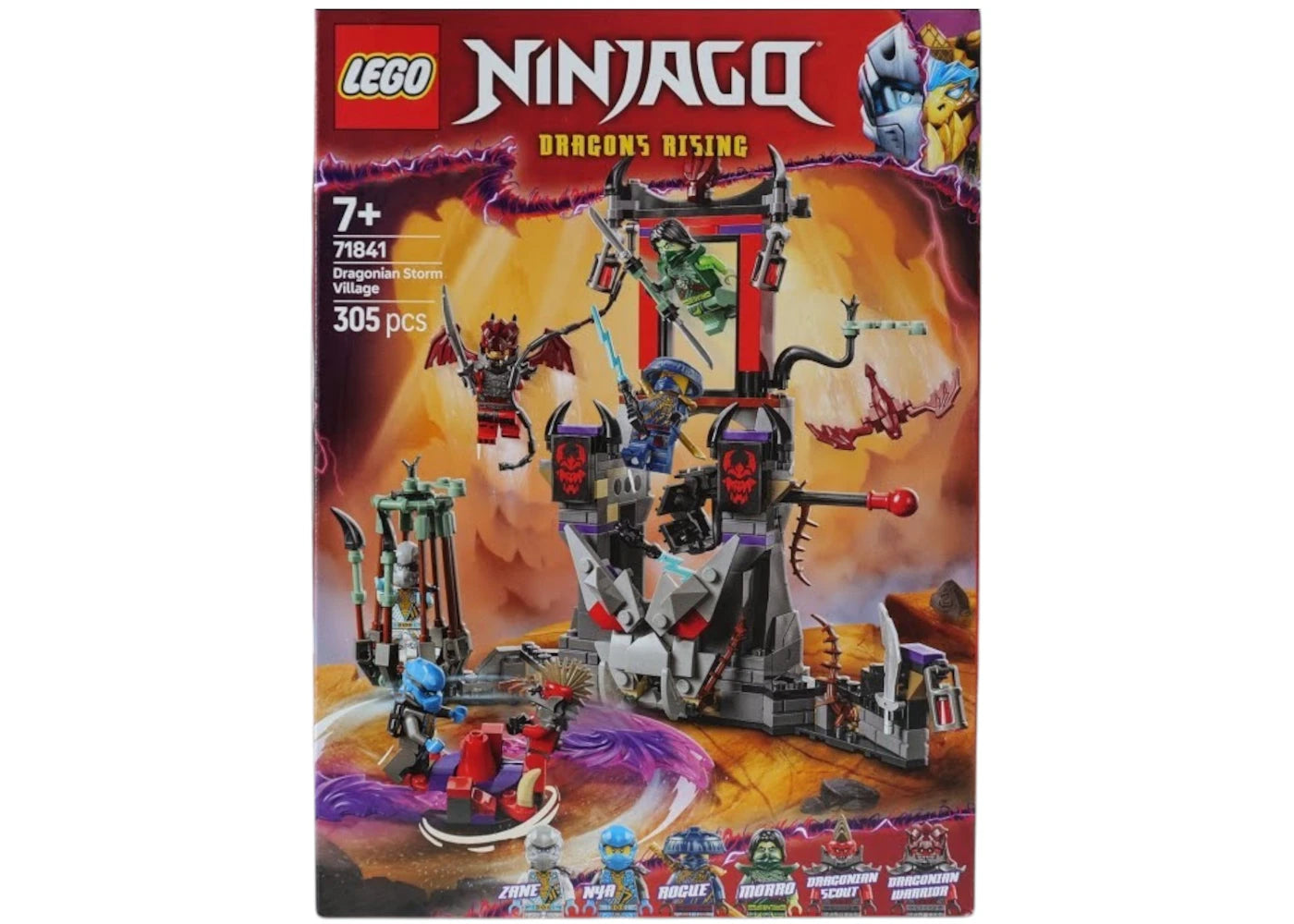 LEGO NINJAGO Dragonian Storm Village Set 71841