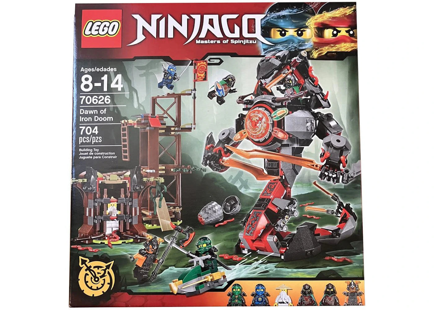 LEGO Ninjago Dawn of Iron Doom Set 70626 - vue 360