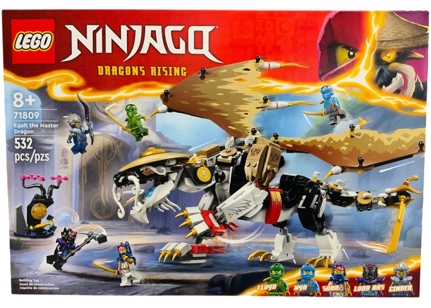 LEGO Ninjago Egalt the Master Dragon Set 71809