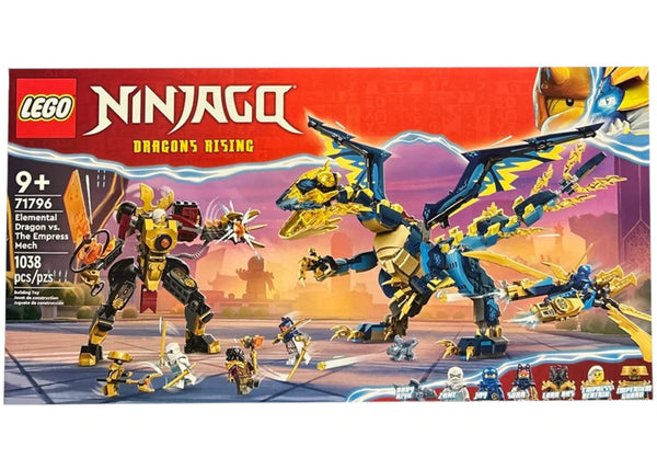 LEGO Ninjago Elemental Dragon vs. The Empress Mech Set 71796 - authentic LEGO building set