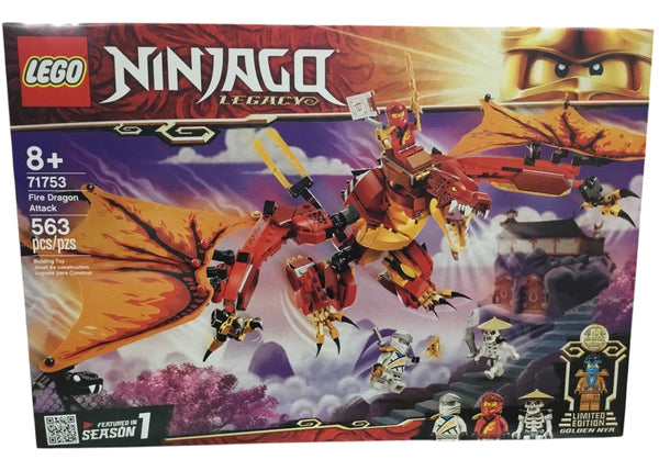 LEGO Ninjago Fire Dragon Attack Set 71753 - authentic LEGO building set