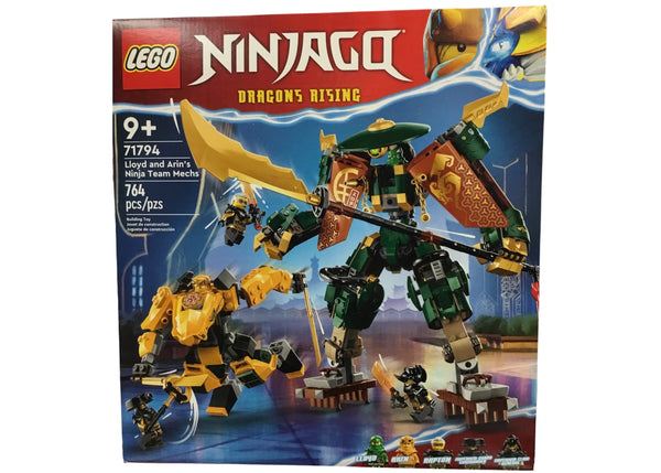 LEGO Ninjago Lloyd and Arin's Ninja Team Mechs Set 71794 - authentic LEGO building set