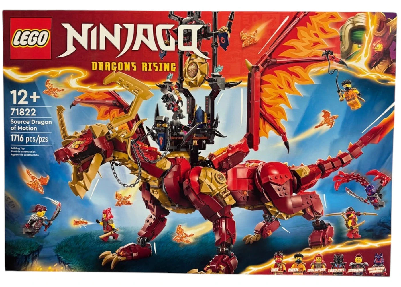 LEGO Ninjago Source Dragon of Motion Set 71822 - vue 360