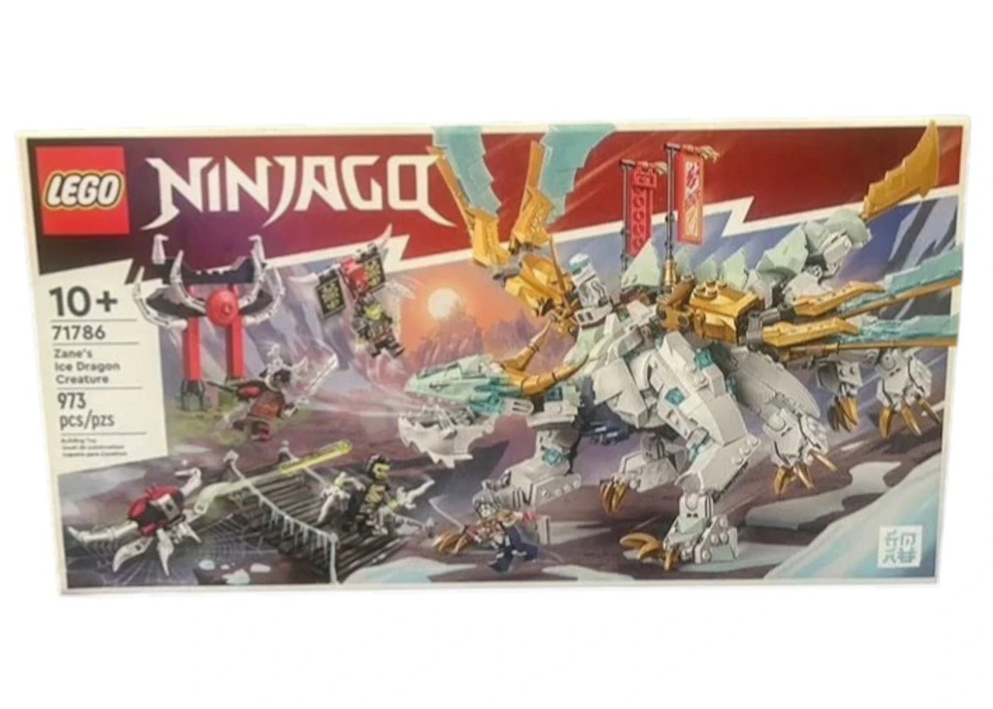 LEGO Ninjago Zanes Eisdrachen-Kreaturenset 71786 - vue 360