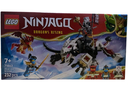 LEGO Ninjago: Zilvar and Grimtak the Dragon Beast Set #71863 - authentic LEGO building set