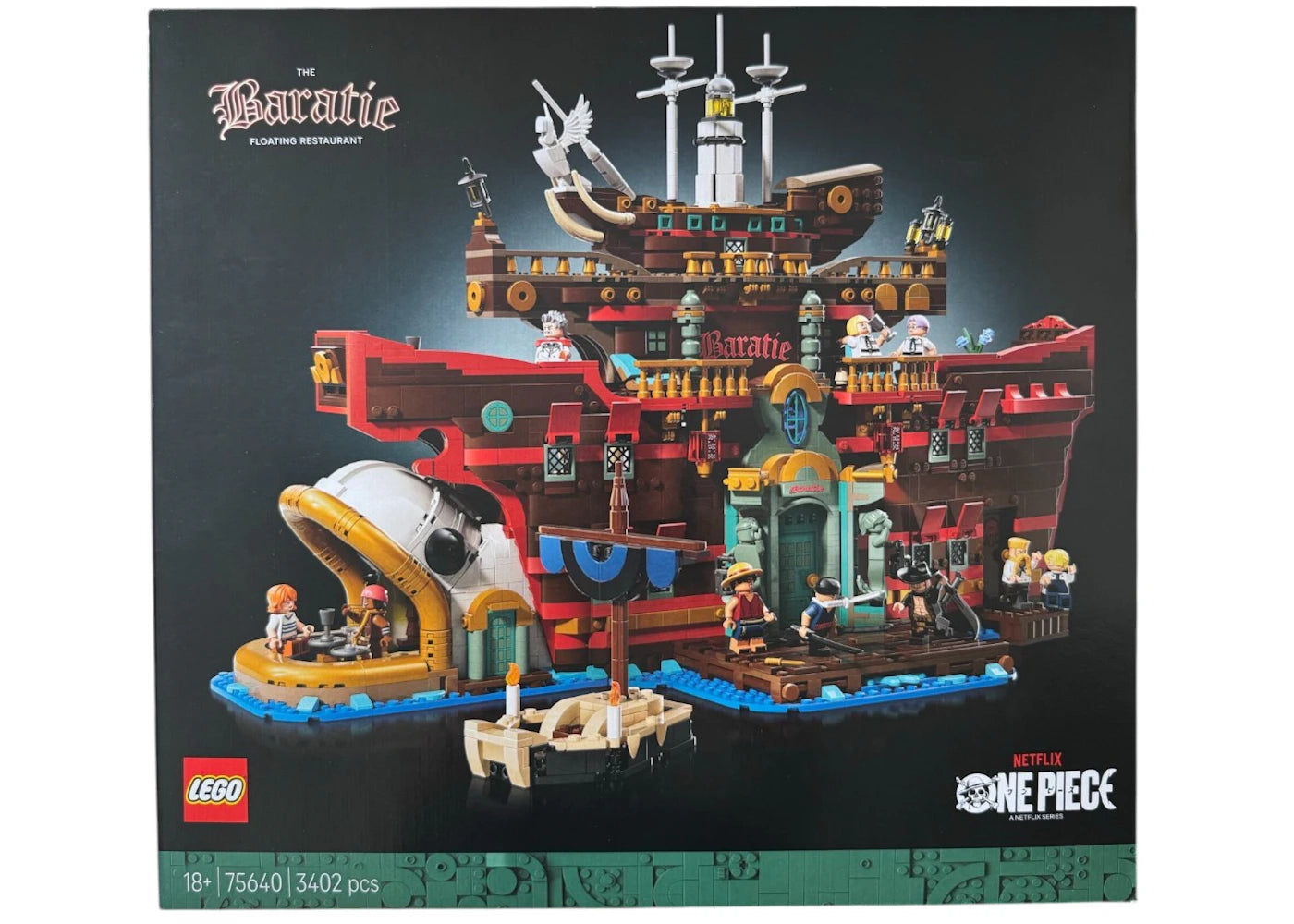 LEGO One Piece The Baratie Floating Restaurant Set 75640 - vue 360